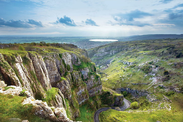 Goughs Cave in Cheddar Gorge on the Mendip Hills England HD Tourist Places Photo, przyroda, anglia, krajobraz, Tapety HD