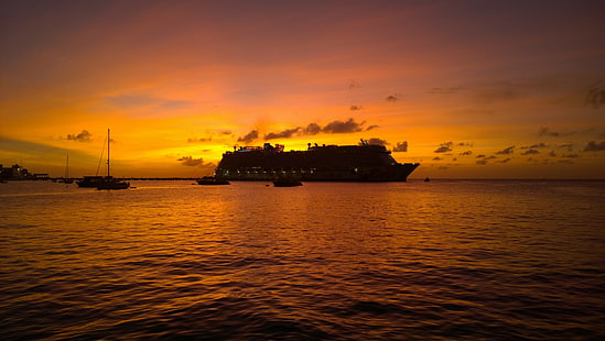 Cancun, nave da crociera, Sfondo HD HD wallpaper