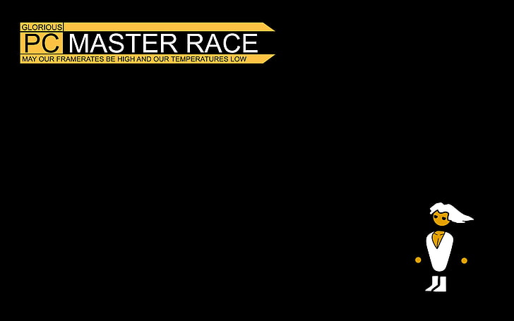 logo suprême noir et rouge, jeux PC, Master Race, fond simple, zéro ponctuation, Fond d'écran HD