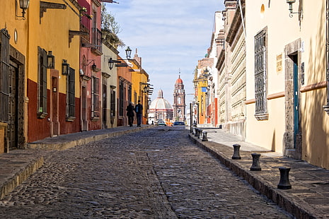 a cidade, Mexico, San Miguel de Allende, HD papel de parede HD wallpaper