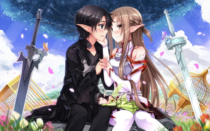 Anime Love Couple, Anime / Animated, , couple, anime, HD wallpaper