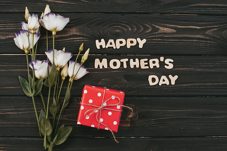 Празник, Ден на майката, Цвете, Подарък, Честит Ден на майката, HD тапет