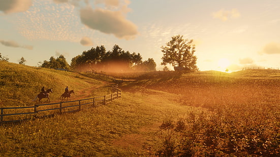 Red Dead Redemption 2, Rockstar Games, gry wideo, Red Dead Redemption, Tapety HD HD wallpaper