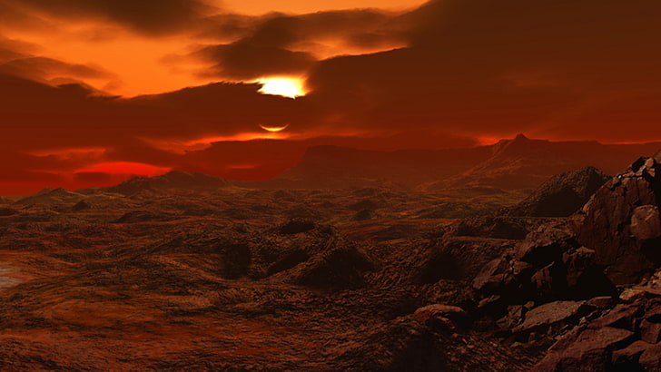 planeta, powierzchnia, Wenus, Tapety HD