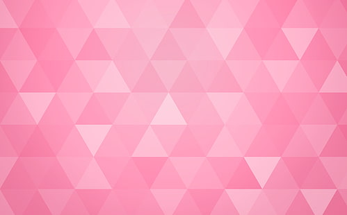Розовый абстрактный геометрический треугольник фон, Aero, шаблоны, абстрактный, современный, розовый, дизайн, фон, шаблон, фигуры, треугольники, геометрия, геометрические, многоугольники, ромб, 8K, HD обои HD wallpaper