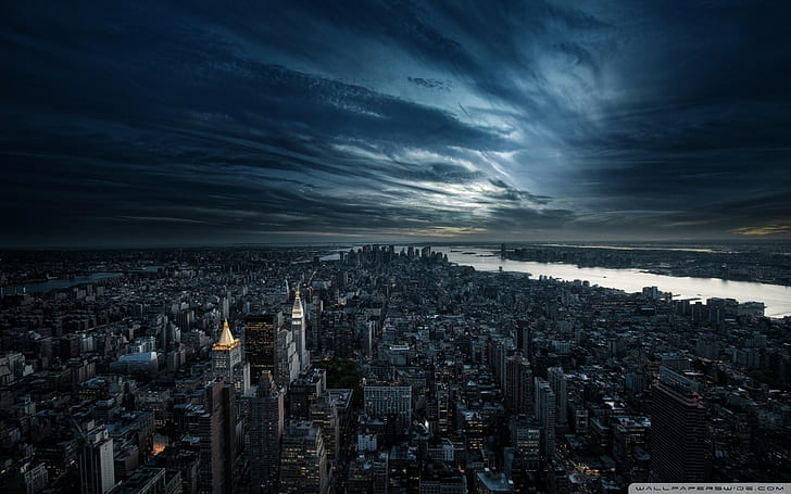 ville, ville, urbain, paysage urbain, New York City, Fond d'écran HD