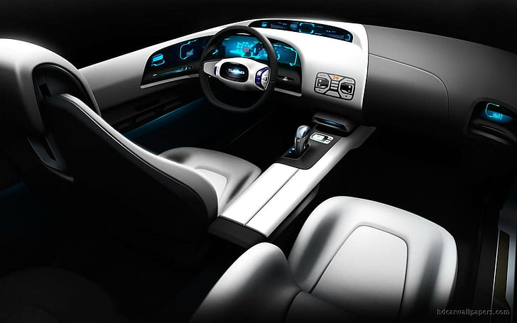 Saab Biohybrid Interior, car interior, interior, saab, biohybrid, cars, HD wallpaper