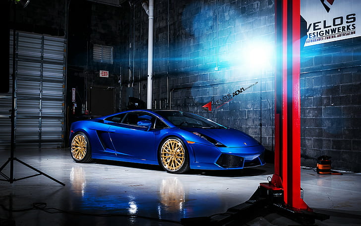 Ламборджини, Lamborghini Gallardo, автомобиль, HD обои