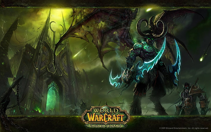 video oyunları, World of Warcraft, Illidan Stormrage, World of Warcraft: Yanan Haçlı Seferi, HD masaüstü duvar kağıdı