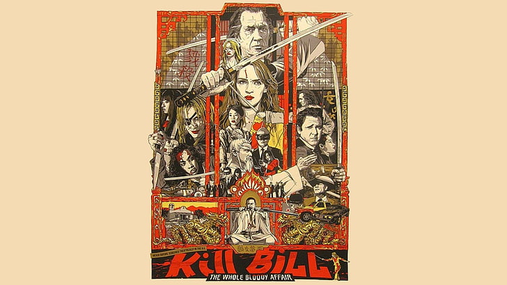 ビルを殺す、ビルを殺す：全血事件、 HDデスクトップの壁紙
