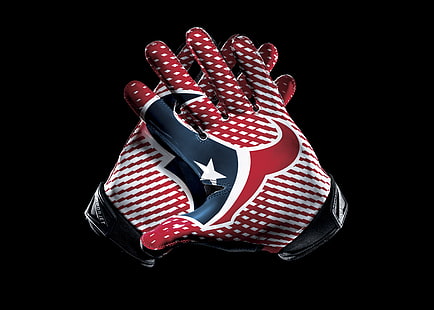 Texas Longhorns logo, houston texans, football, logo, hands, HD wallpaper HD wallpaper