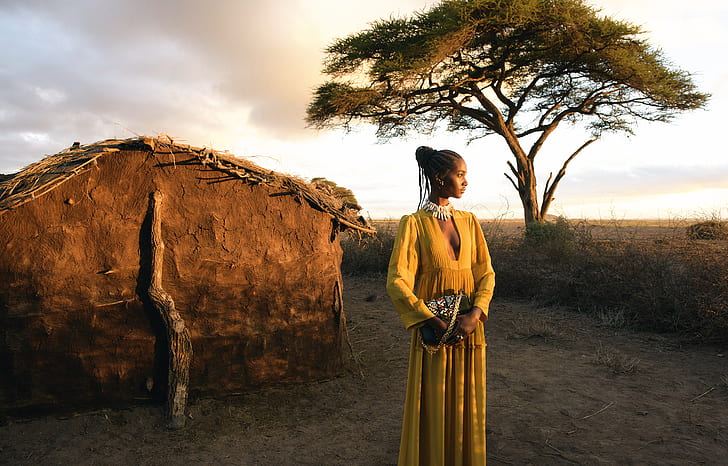 Afrika, Valentino, vår, sommar, kampanj, 2016, Steve McCurry, HD tapet