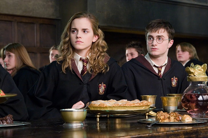 Harry Potter, Harry Potter y la Orden del Fénix, Hermione Granger, Fondo de pantalla HD