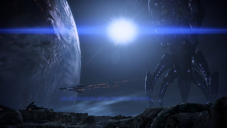 Mass Effect, Mass Effect 3, Grim Reaper, Wallpaper HD