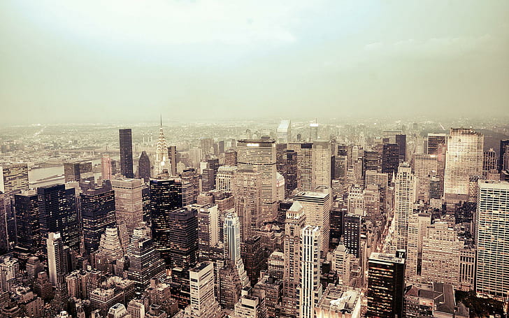 ニューヨークの街並み、ニューヨーク市、世界、1920x1200、ニューヨーク市、ニューヨーク、 HDデスクトップの壁紙