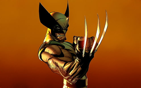 Wolverine X-Men HD, tecknad / komisk, x, män, järv, HD tapet HD wallpaper