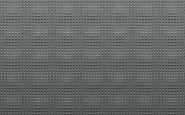 lego, points, circles, gray, HD wallpaper