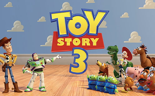 Toy Story 3, Toy Story 3 Videospiel, Geschichte, Pixars Filme, HD-Hintergrundbild HD wallpaper