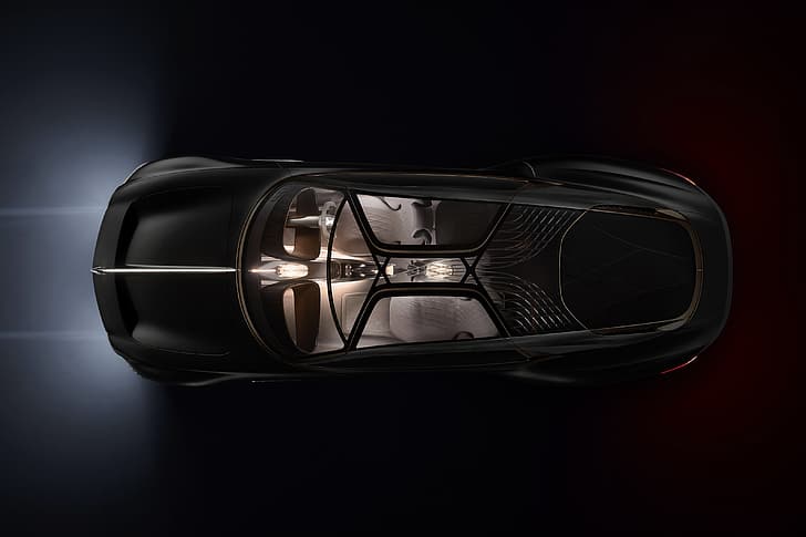 coupé, Bentley, la vue d'en haut, concept car, 2019, EXP 100 GT, Fond d'écran HD