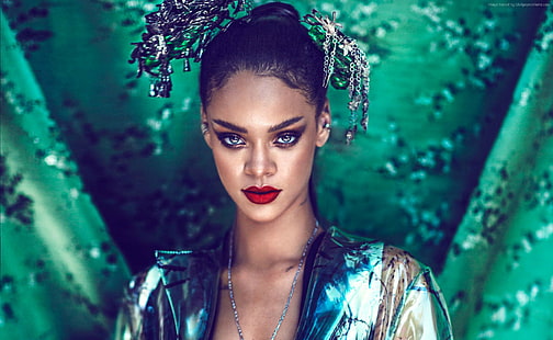 actress, singer, Top music artist and bands, Rihanna, HD wallpaper HD wallpaper