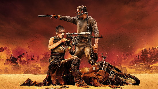 فيلم Mad Max: Fury Road و Charlize Theron و Imperator Furiosa و Max Rockatansky و Tom Hardy، خلفية HD HD wallpaper