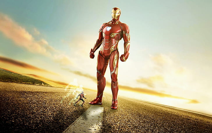Movie, Crossover, Ant-Man, Iron Man, HD wallpaper | Wallpaperbetter