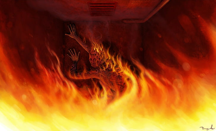 penumbra burning man artwork video games, HD wallpaper