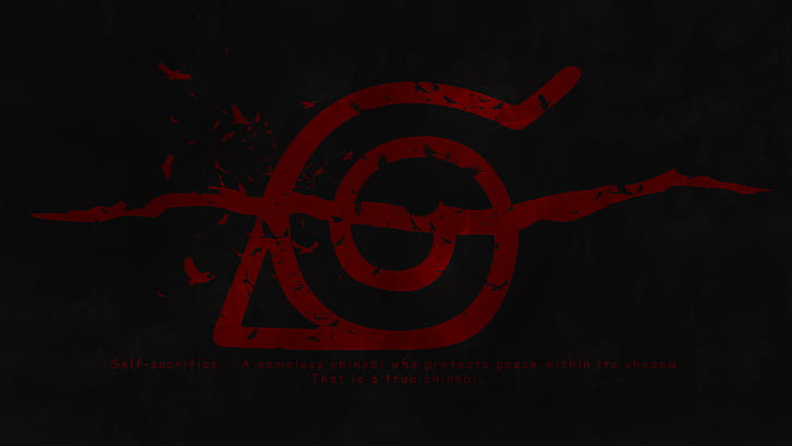 Naruto, Itachi Uchiha, Symbol, HD-Hintergrundbild