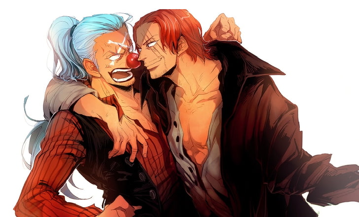 One Piece, Shanks, buggy, Tapety HD