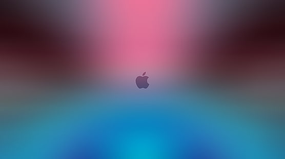 FoMef iCloud Pink-Blue 5K, Apple Logo Hintergrundbild, Computer, Mac, HD-Hintergrundbild HD wallpaper