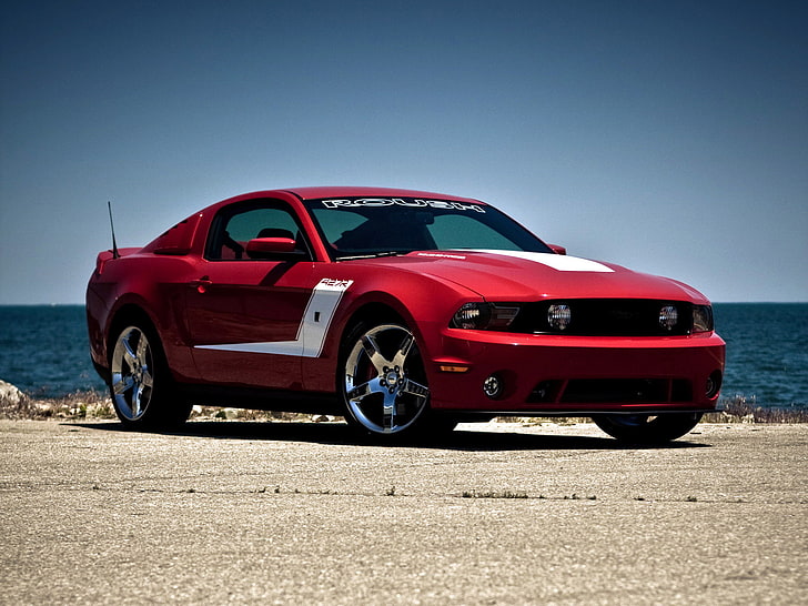 2010, 427r, ford, muscle, mustang, roush, HD wallpaper