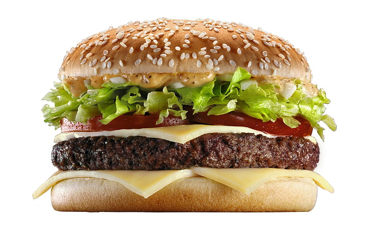 food, sandwich, hamburger, big Mac, HD wallpaper