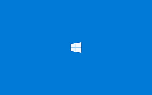 Windows 10, Microsoft Windows, sistema operacional, minimalismo, exibição de retrato, logotipo, HD papel de parede HD wallpaper