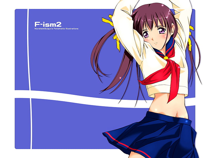 F-ism2 Tapete, Murakami Suigun, F-ism, Mädchen, Rock, Krawatte, HD-Hintergrundbild