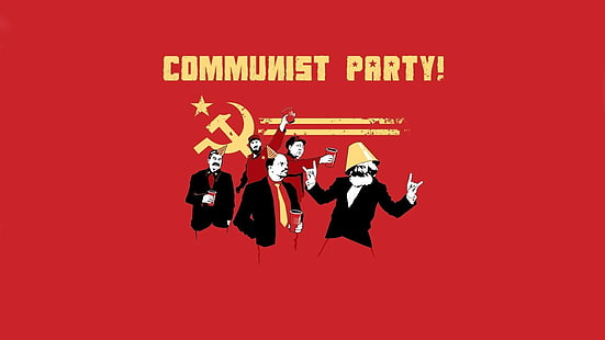 Castro, Communism, Fidel, karl, Lenin, Mao, marx, Stalin, threadless, Zedong, HD wallpaper HD wallpaper
