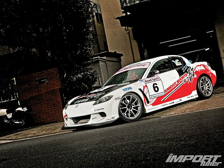 nadwozie, auta, coupe, japonia, komplet, mazda rx8, tuning, Tapety HD
