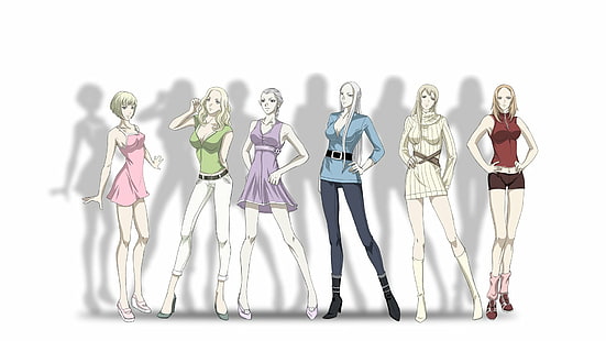Anime, Claymore, Clare (Claymore), Galatea (Claymore), Irene (Claymore), Miria (Claymore), Ofelia (Claymore), Teresa (Claymore), Tapety HD HD wallpaper