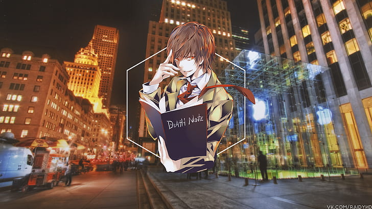 Anime, Bild-in-Bild, Death Note, Yagami Light, HD-Hintergrundbild