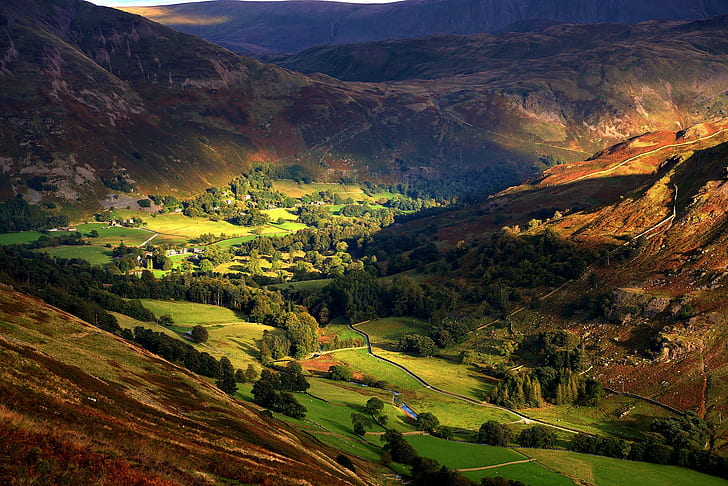 Landschaft, England, HD-Hintergrundbild