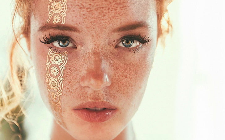 Fan freckled girls Freckles