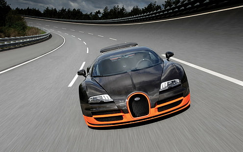 Bugatti Veyron 16.4 Süper Spor, Bugatti Veyron Süper Spor, Bugatti, HD masaüstü duvar kağıdı HD wallpaper