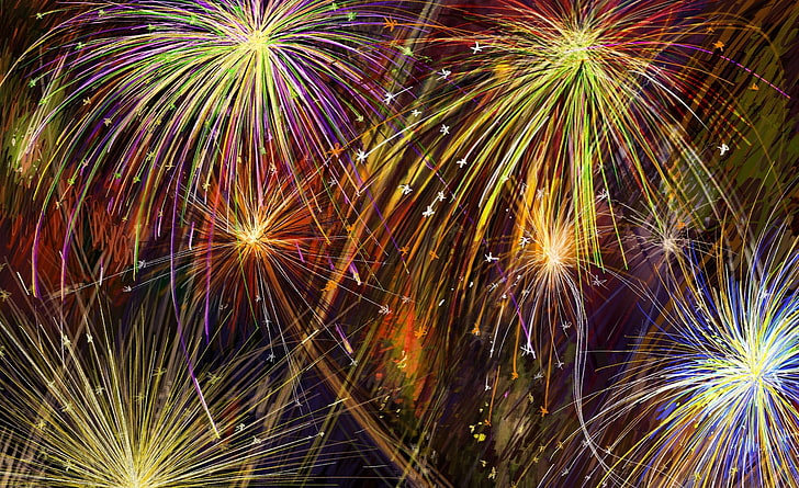 Esibizione speciale di fuochi d'artificio, Festa dell'indipendenza, sfondo digitale di fuochi d'artificio, Festività, Festa dell'indipendenza, Fuochi d'artificio, 4 luglio, 4 luglio, celebrazione della festa dell'indipendenza americana, fuochi d'artificio speciali, Sfondo HD