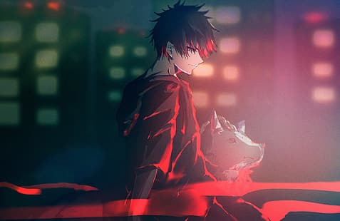 Jujutsu Kaisen, anime chłopcy, anime, Tapety HD HD wallpaper
