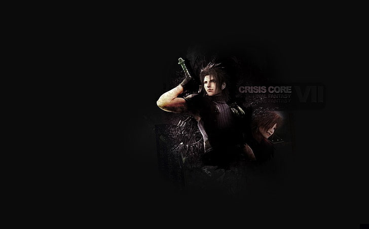 Crisis Core digitales Hintergrundbild, Final Fantasy, Crisis Core: Final Fantasy VII, Genesis Rhapsodos, Zack Fair, HD-Hintergrundbild