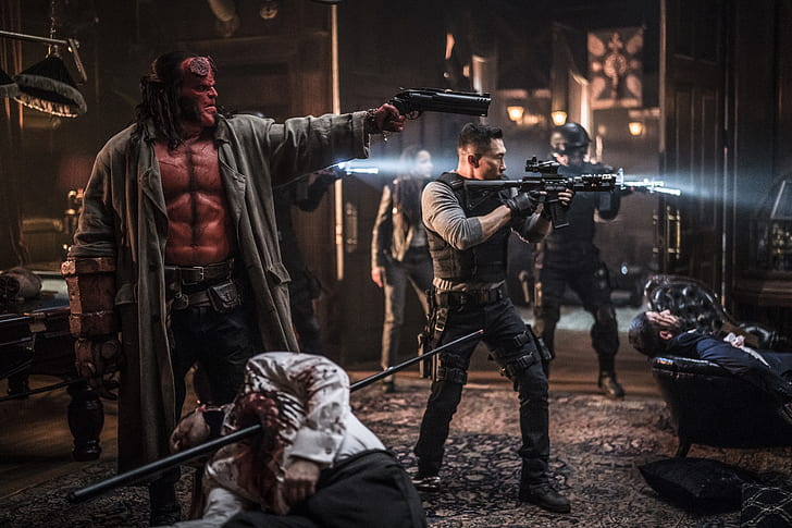 Film, Hellboy (2019), Hellboy, HD-Hintergrundbild