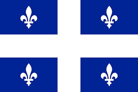 2000px Flagge, Quebec Svg, HD-Hintergrundbild HD wallpaper