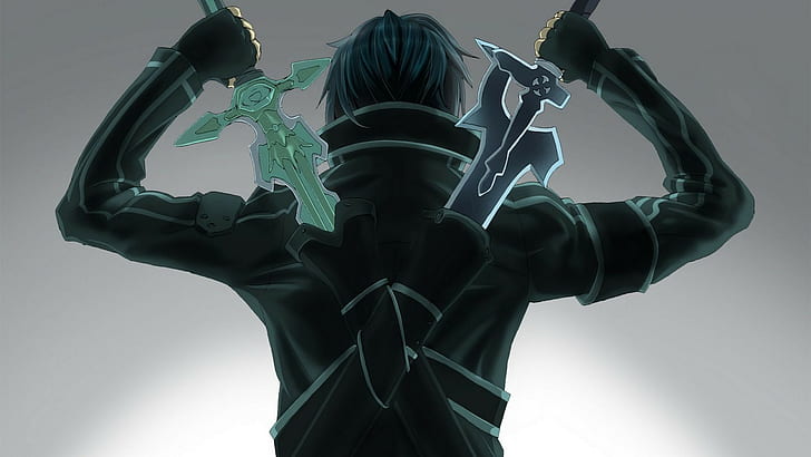 Sword Art Online, Kirito (Online Kılıç Sanatı), HD masaüstü duvar kağıdı