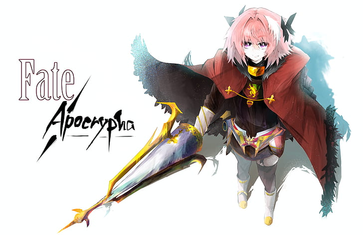 Fate Series, Fate / Apocrypha, anime boys, Rider of Black, Astolfo (Fate / Apocrypha), Wallpaper HD