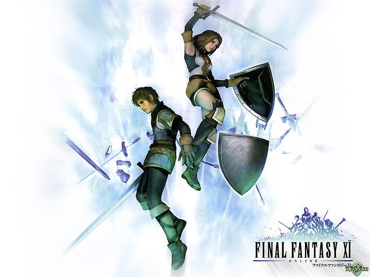 cool FF FF-XI Anime Final Fantasy HD Art , Cool, heroes, FF, FFXI, HD wallpaper
