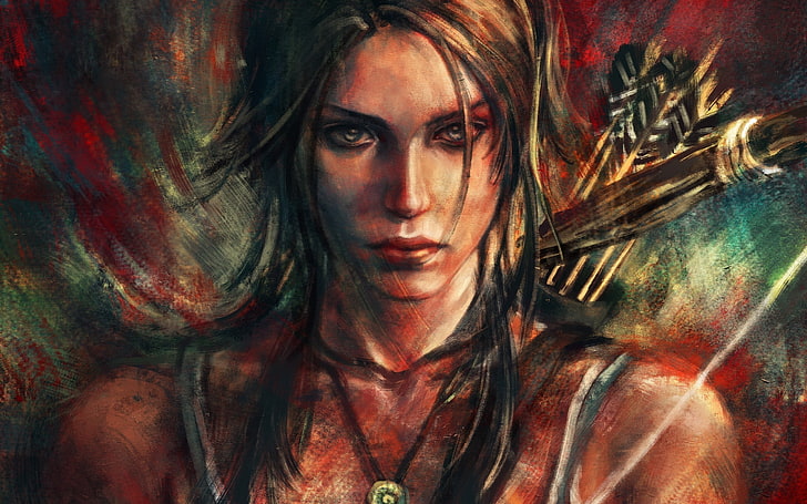 Alicexz, okçular, Lara Croft, Tomb Raider, HD masaüstü duvar kağıdı